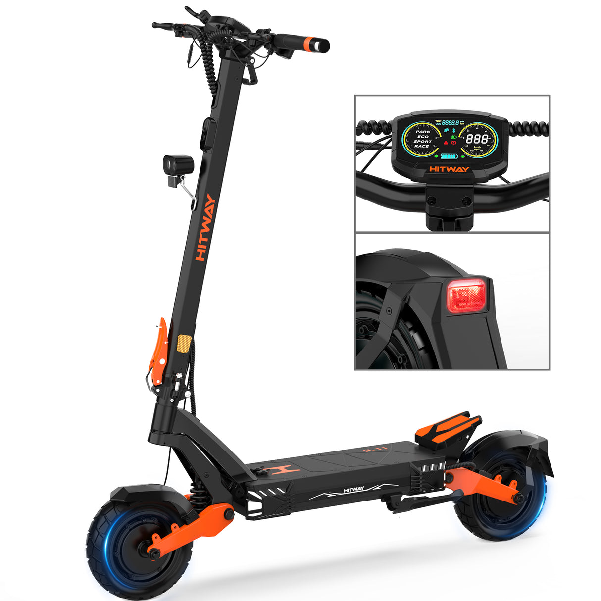 H11 1800W*2 E‑Scooter mit ABE