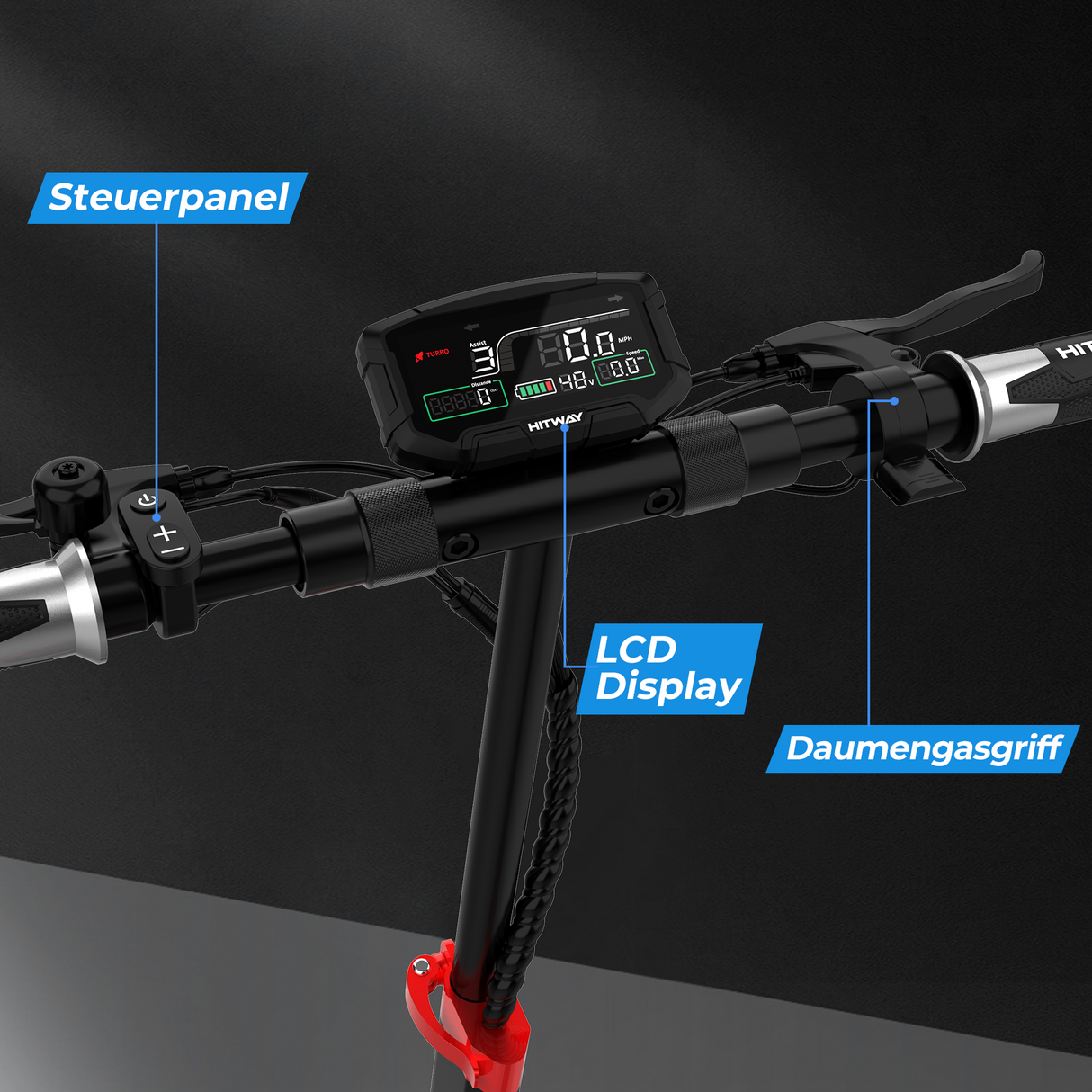 H9 PRO E‑Scooter mit ABE